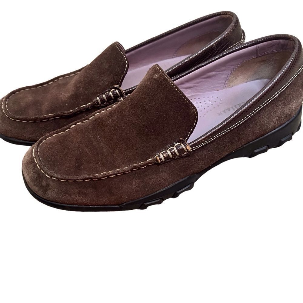 Cole Haan Brown Suede Loafers